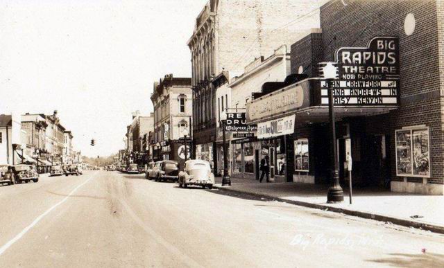 Big Rapids Cinema - 1947 Photo From Paul (newer photo)